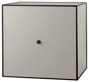 Audo Frame 49 Med Dør og Hylde 42X49X49 Sand