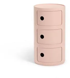 Kartell Componibili 3 Skab Bio Rosa